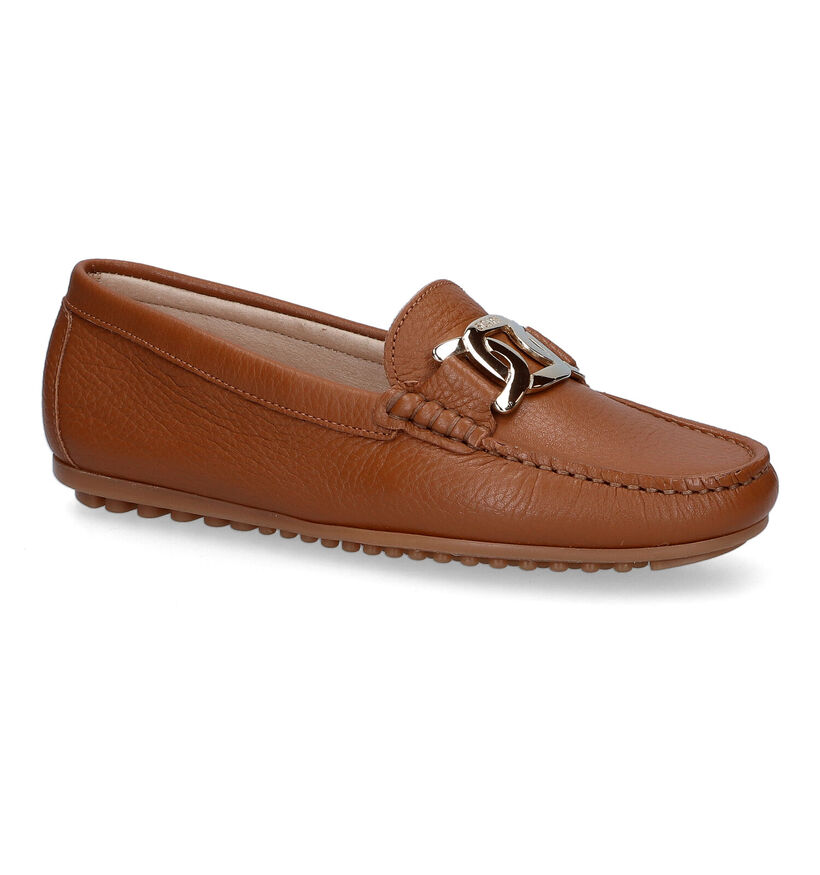 Scapa Cognac Mocassins in leer (307054)