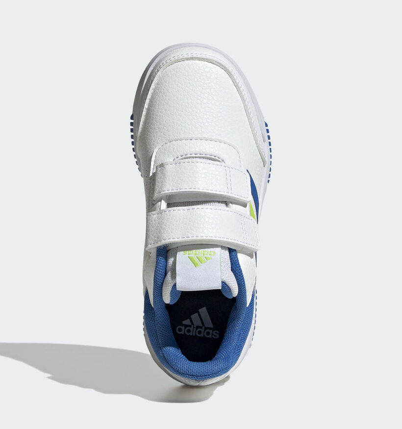 adidas Tensaur Sport 2.0 CF K Baskets basses en Blanc pour garçons, filles (357084) - pour semelles orthopédiques