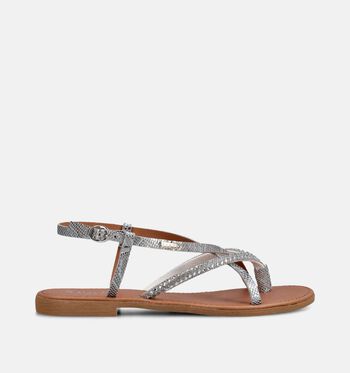 Scapa Sandalen Goud/Bruin/Zilver