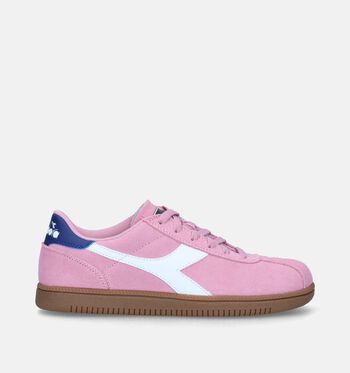 Diadora Low Sneakers Blauw/Roze/Decadent Chocolate/ Rose Cloud