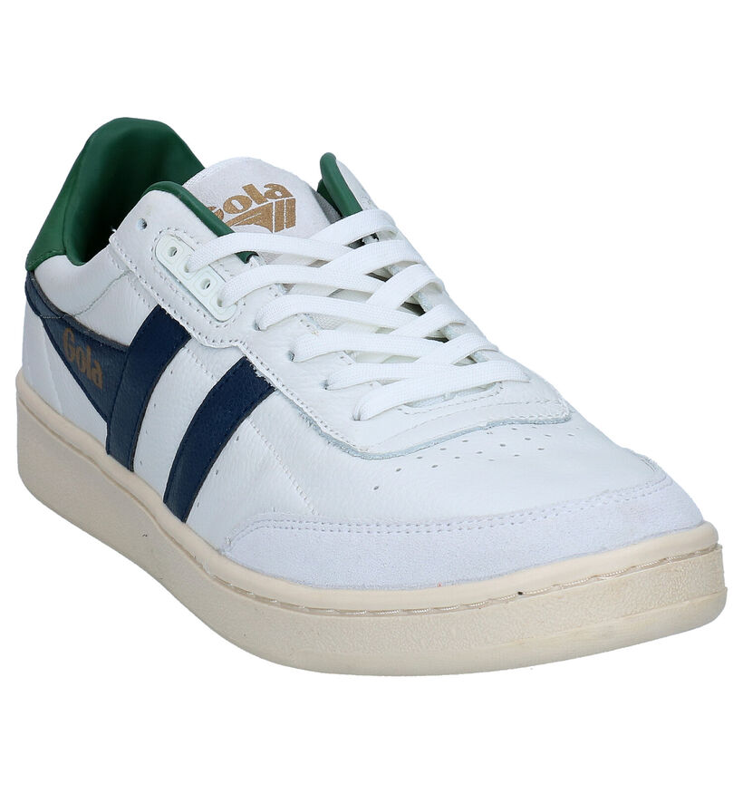 Gola Contact Baskets en Blanc pour hommes (328679) - pour semelles orthopédiques