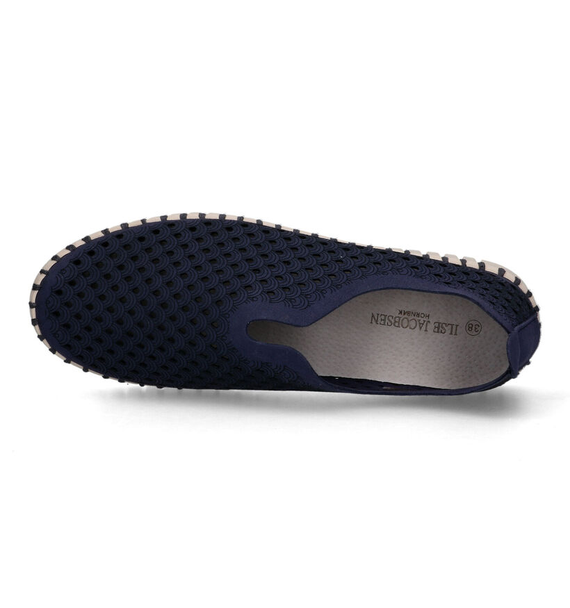 Ilse Jacobsen Tulip Chaussures à enfiler en Bleu pour femmes (340287) - pour semelles orthopédiques