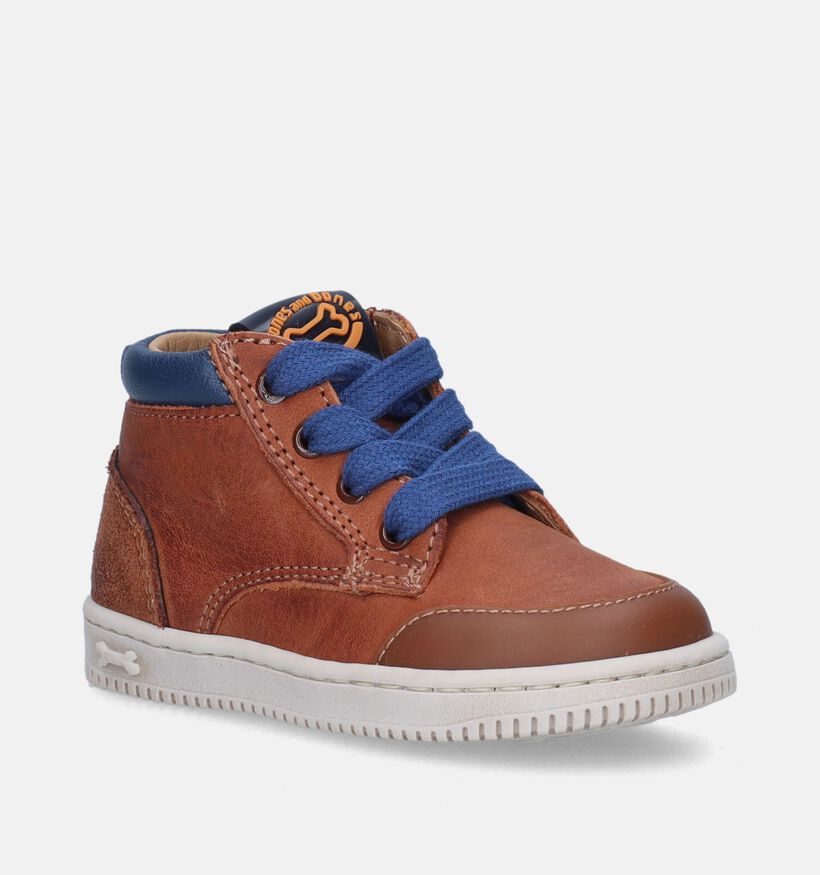 STONES and BONES Nipo Bruine Babyschoenen voor jongens (345801) - geschikt voor steunzolen