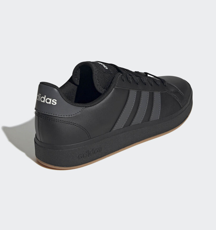 adidas Grand Court Base 2.0 Sneakers Zwart voor heren (357083) - geschikt voor steunzolen