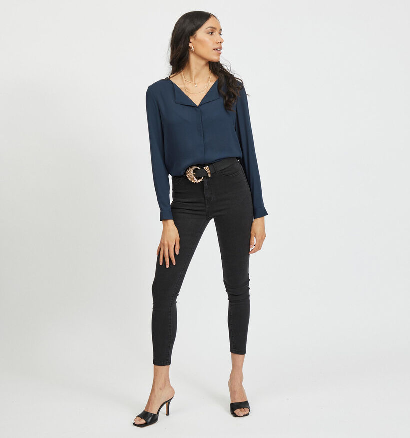 Vila Lucy Blouse en Bleu pour femmes (328854)
