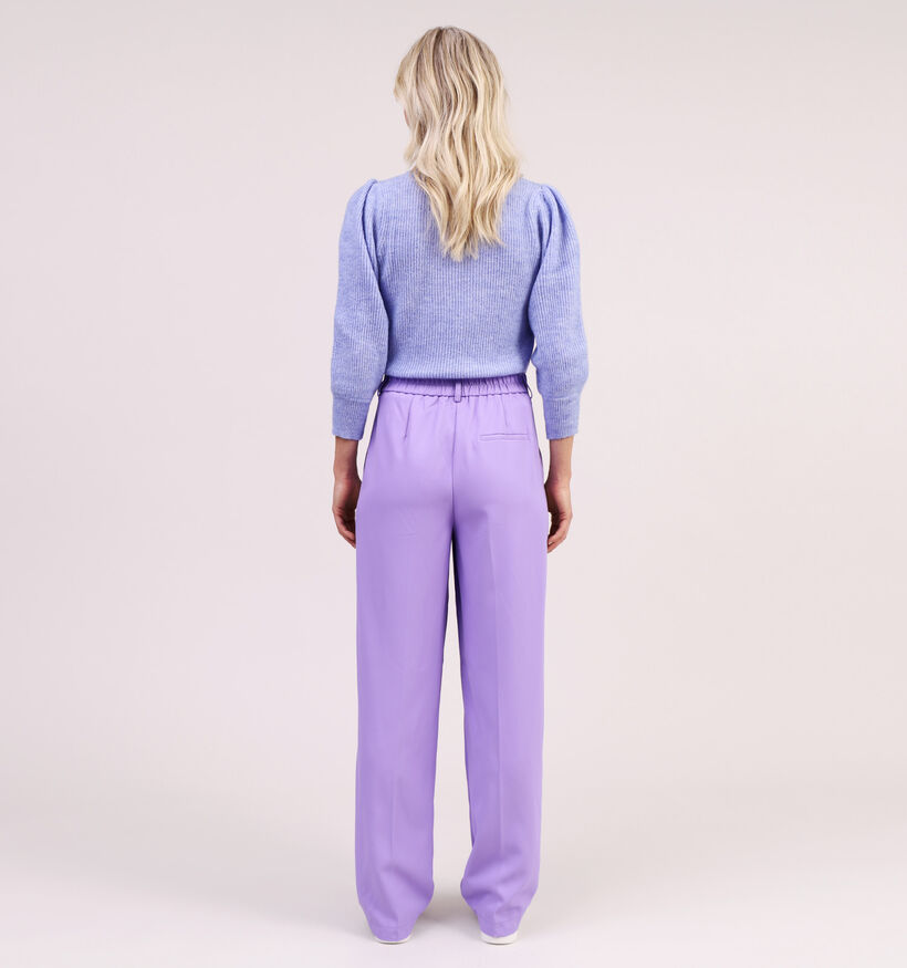 Pieces Blayke Pantalon large en Violet (326788)