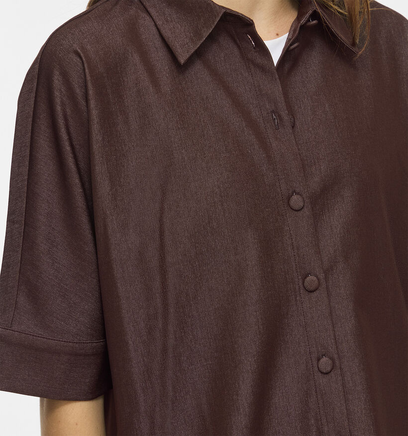 Vila Ofala Donkerbruine Blouse voor dames (378498)