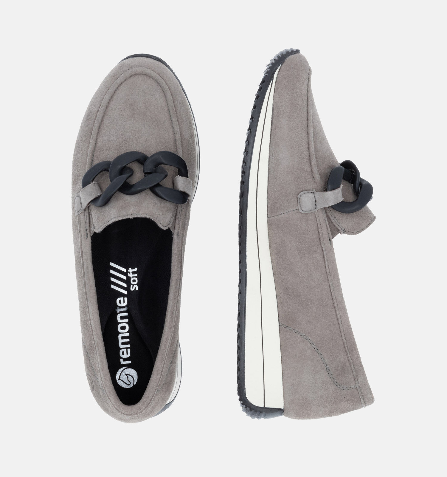 Grijze instappers dames sale