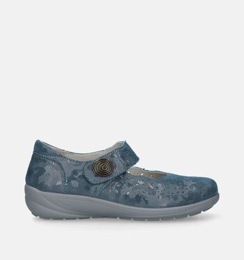 Chaussures confort bleu