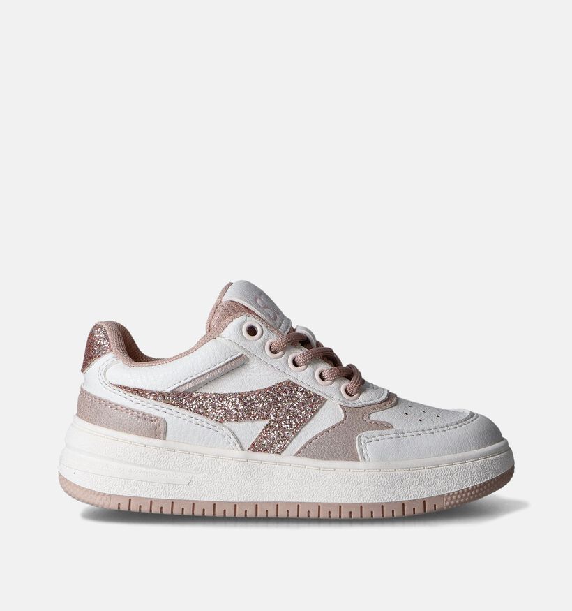 SJ Witte Sneakers voor meisjes (354166) - geschikt voor steunzolen