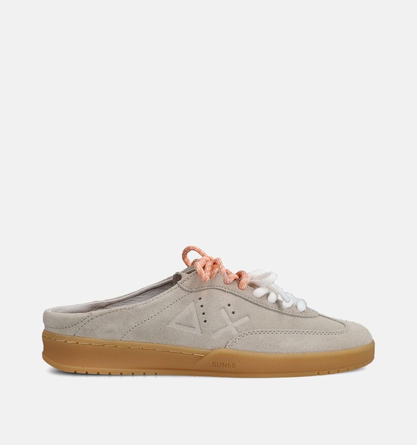 Sun68 California Beige Slippers voor dames (368726) - geschikt voor steunzolen