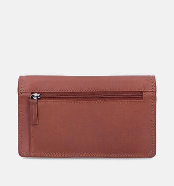Euro-Leather Portemonnees Cognac