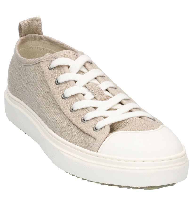 ZOURI Mahi Mahi Beige Sneakers in stof (275089)