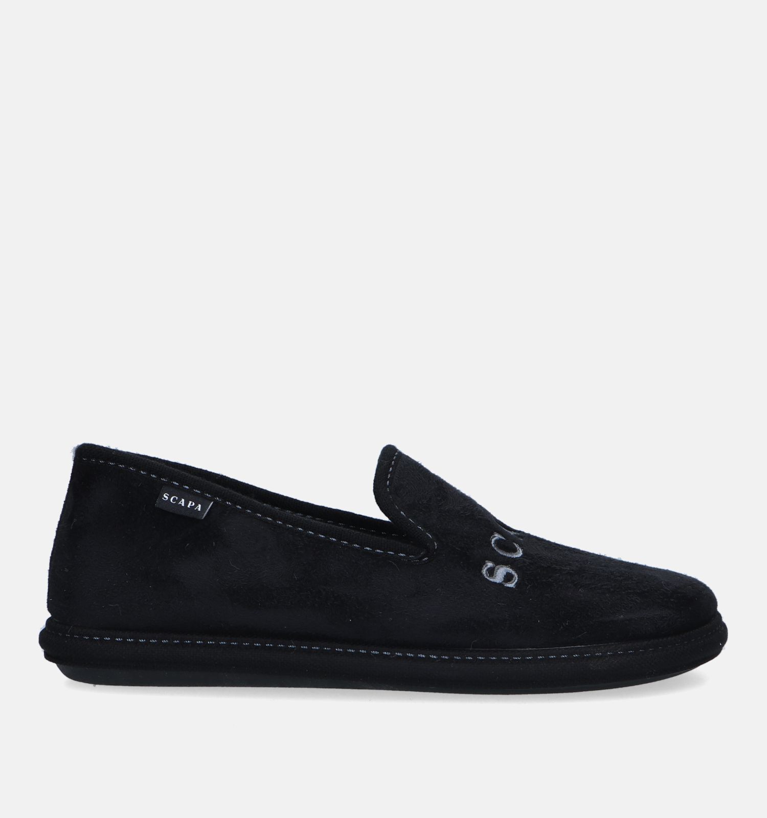 Scapa Zwarte Pantoffels Heren Pantoffels Online op TORFS.BE
