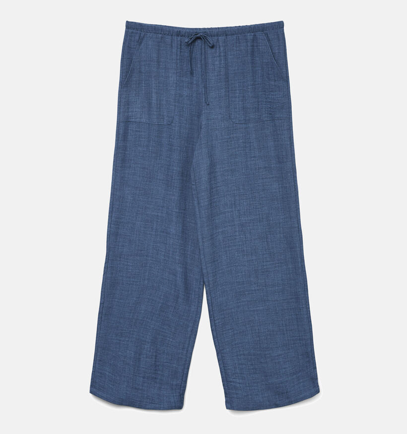 Vero Moda Melaney Pantalon large en Bleu pour femmes (352208)