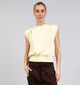 Minus Marta Sweat Sweatshirt en Jaune pour femmes (374238)