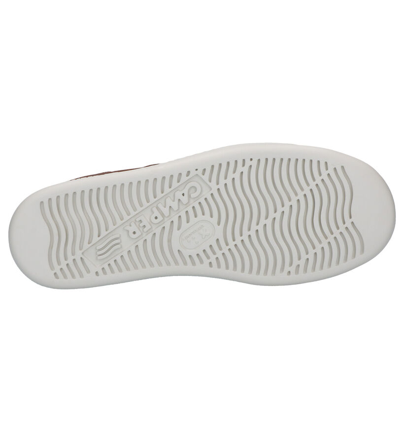 Camper Chaussures hautes en Cognac en cuir (256255)