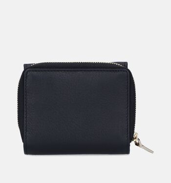 Crinkles Portemonnees Zwart/Oranje/Groen