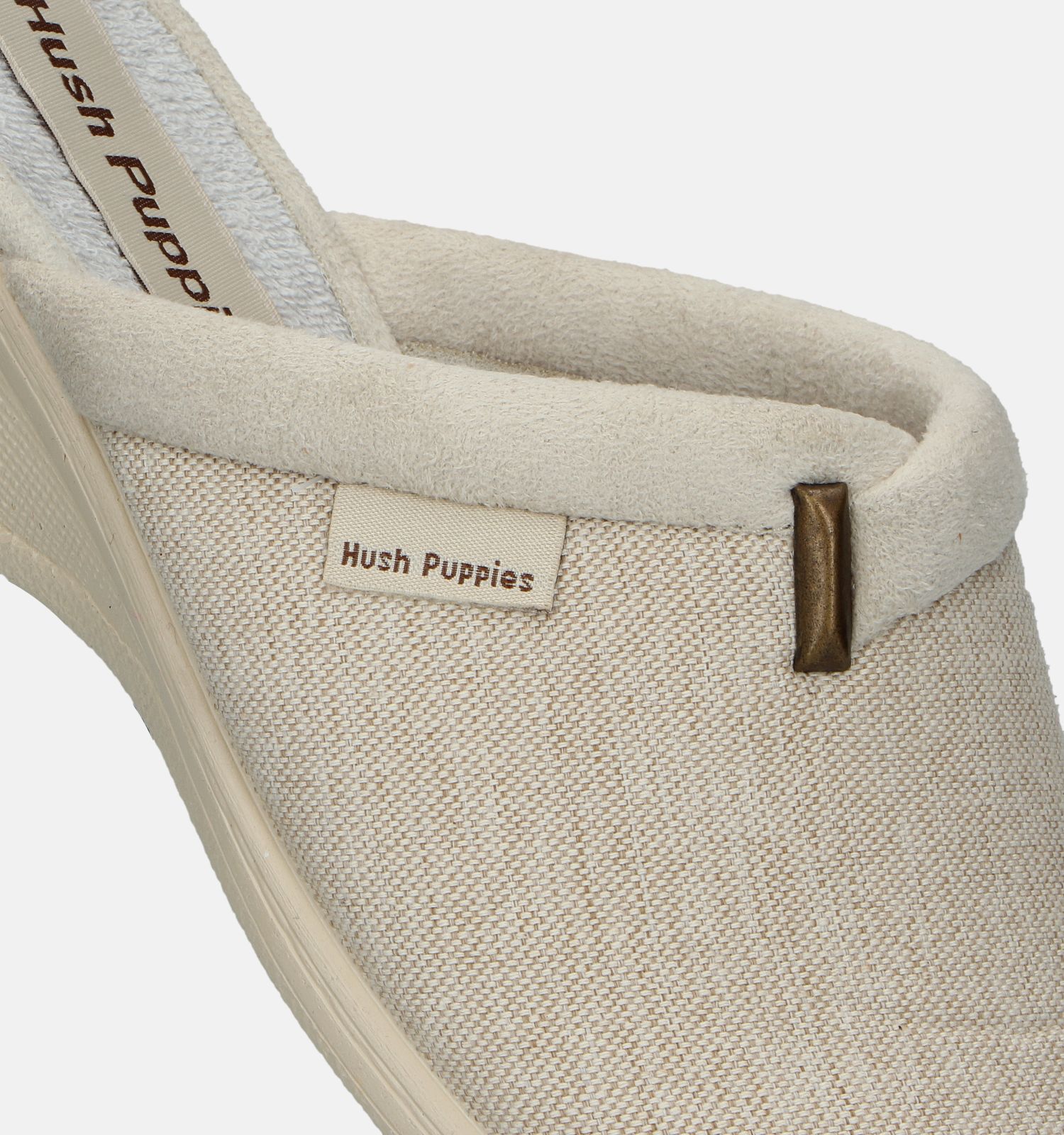 Hush Puppies Dama Beige Pantoffels Dames Pantoffels Online op TORFS.BE