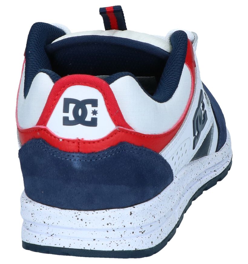 Witte Lage Skateschoenen DC Shoes Kalis Lite SE in daim (240920)