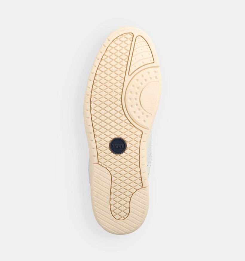 Vans Court Low Baskets en Blanc pour hommes (376741)