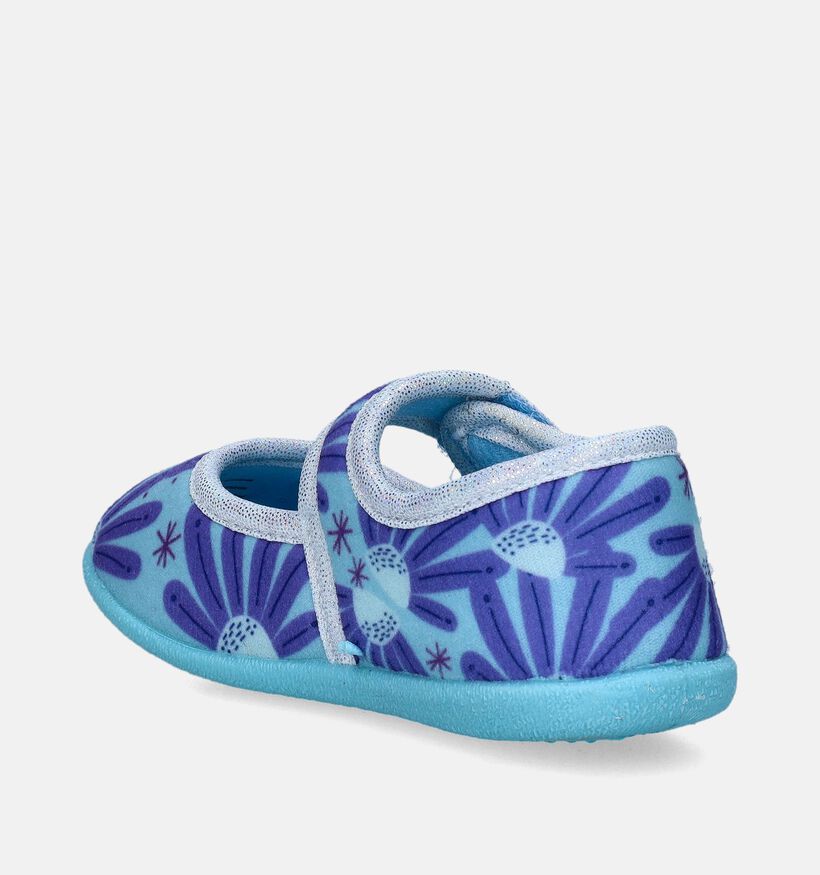 Frozen Pantoufles fermées en Bleu pour filles (347215)