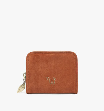 Woomen Petite maroquinerie Cognac/Vert