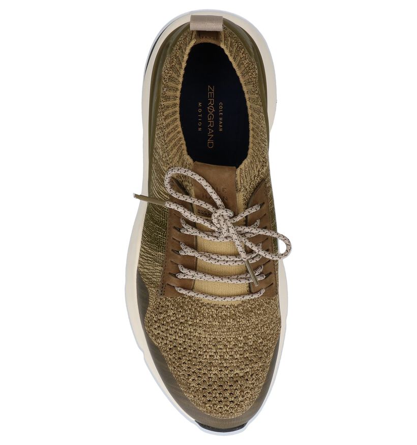 Kaki Sneakers Cole Haan Zerogrand in stof (240726)