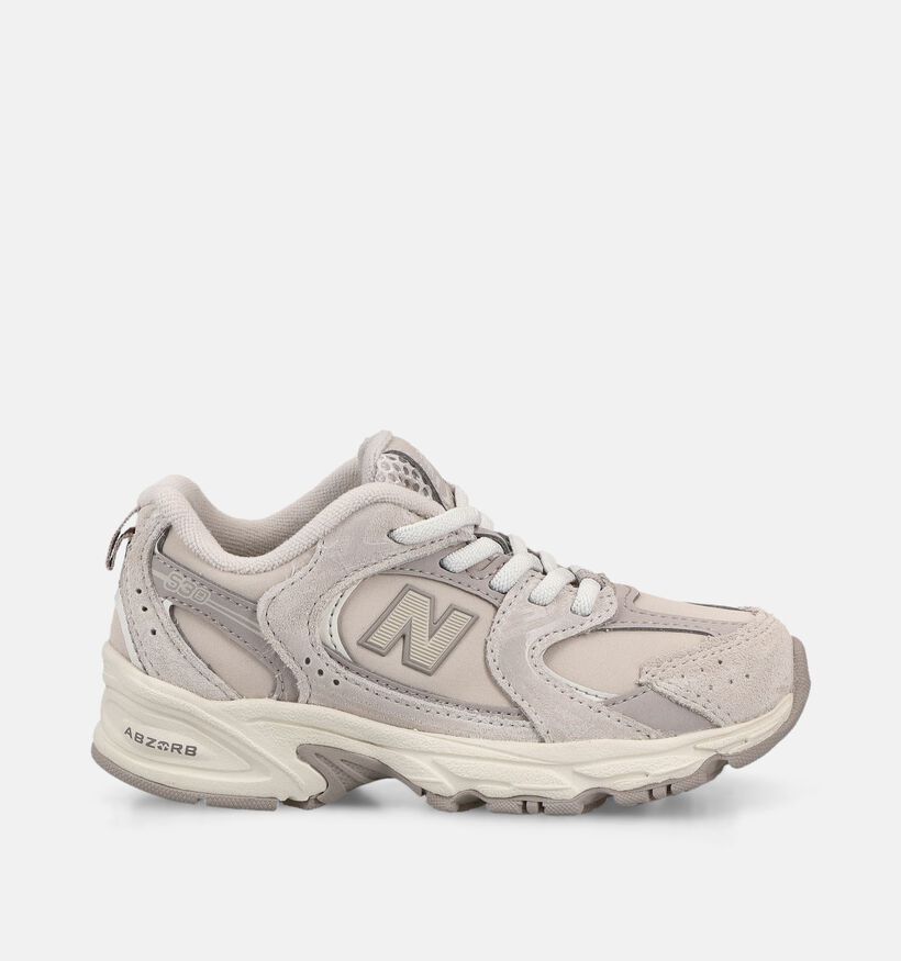 New Balance 530 Taupe Sneakers voor meisjes (375244) - geschikt voor steunzolen