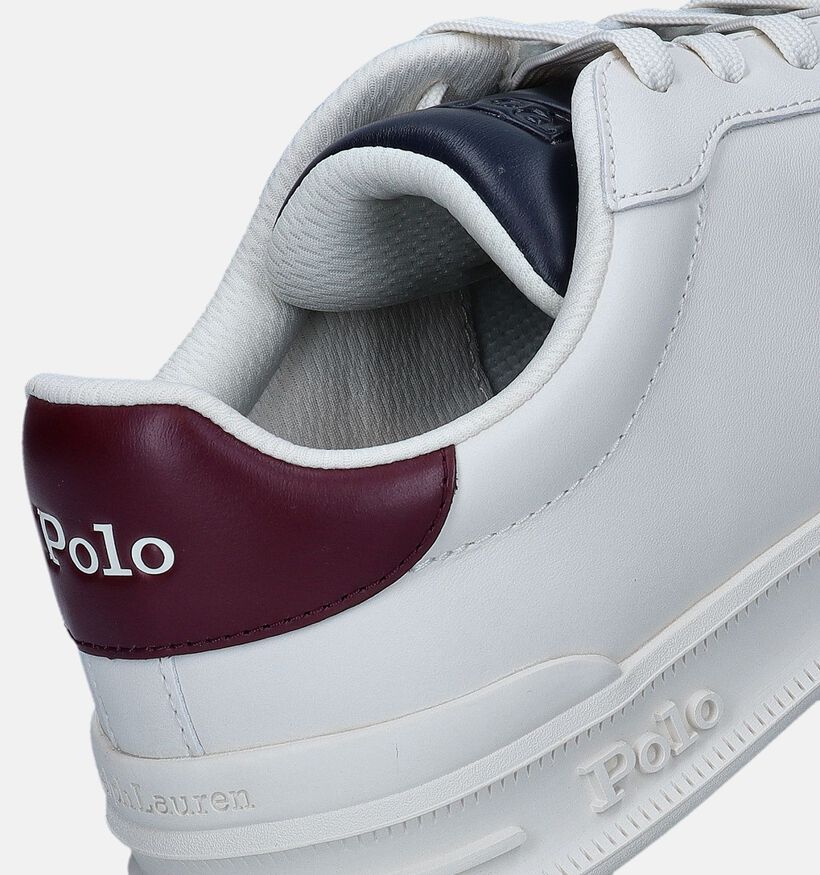 Polo Ralph Lauren Heritage Court Witte Veterschoenen voor heren (344925)