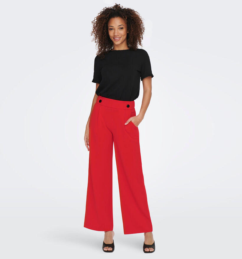 JDY Geggo Zwarte Wijde Broek L - 32 voor dames (322792)