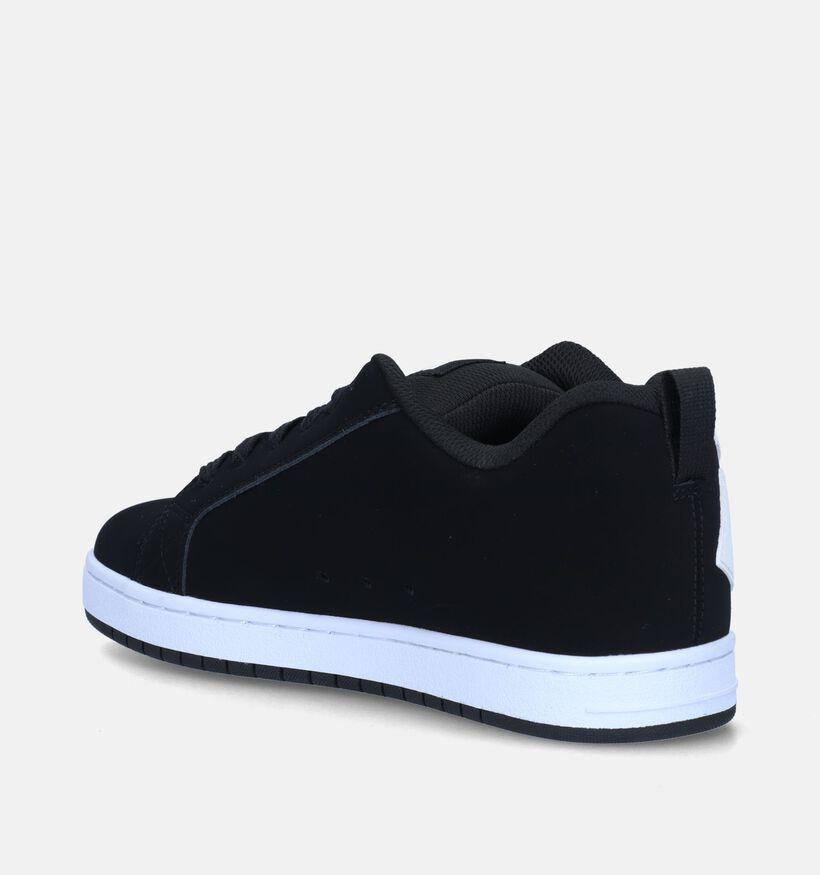 DC Shoes Court Graffik Baskets de skate en Noir pour hommes (343819) - pour semelles orthopédiques