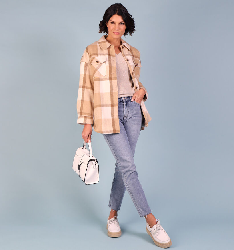 Pieces Selma Veste en Beige (311184)