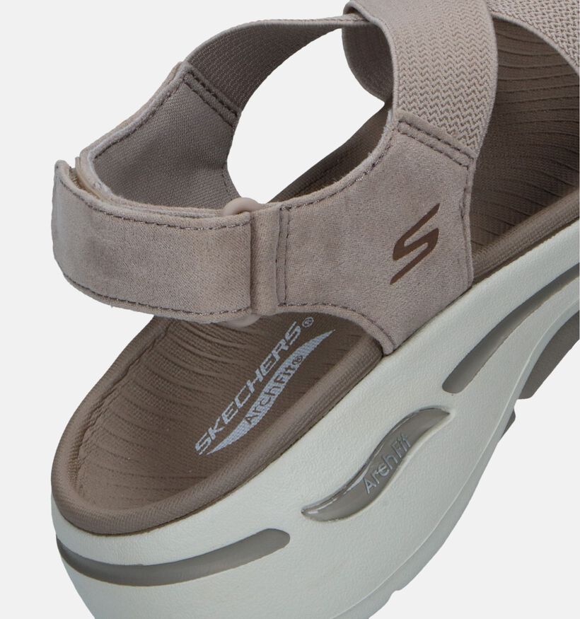 Skechers Go Walk Arch Fit Treasured Blauwe Sandalen voor dames (354728)