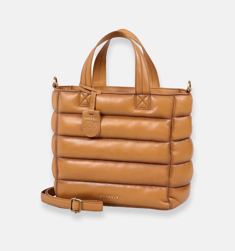 Burkely Sac à main avec bandoulière en Cognac pour femmes (333360)