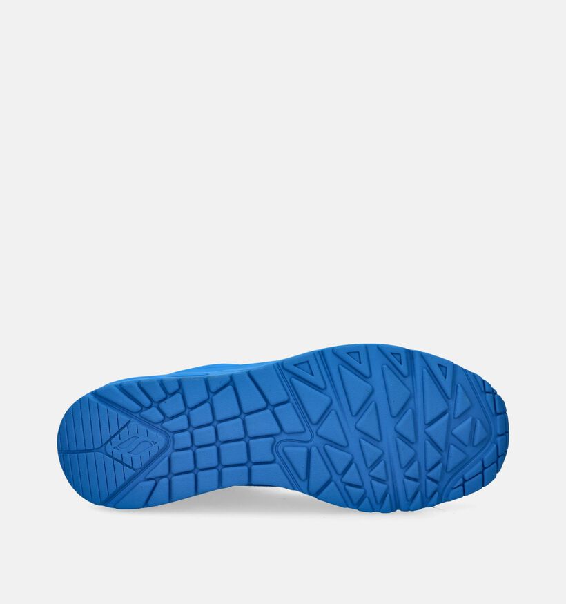 Skechers Uno Stand On Air Blauwe Sneakers voor heren (345183)