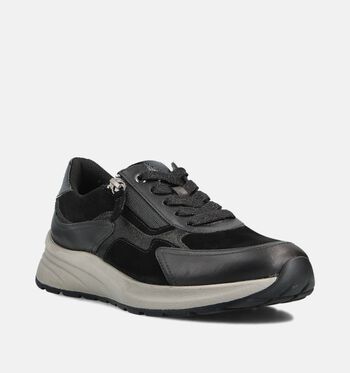 Gabor Comfort Chaussures plates Noir/Marron