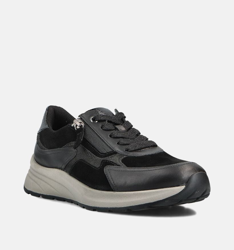 Gabor Chaussures à lacets en Noir pour femmes (363145) - pour semelles orthopédiques