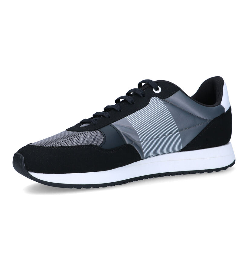 BOSS Kai Runn Baskets en Gris pour hommes (320716)