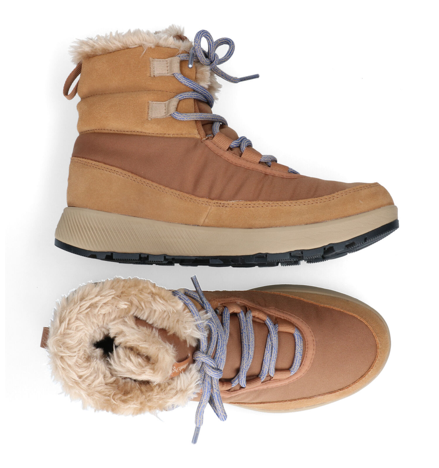 Columbia Slopside Peak Cognac Snowboots Dames Outdoorschoenen Online op TORFS.BE