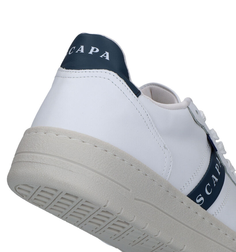 Scapa Chaussures à lacets en Blanc pour hommes (324207) - pour semelles orthopédiques