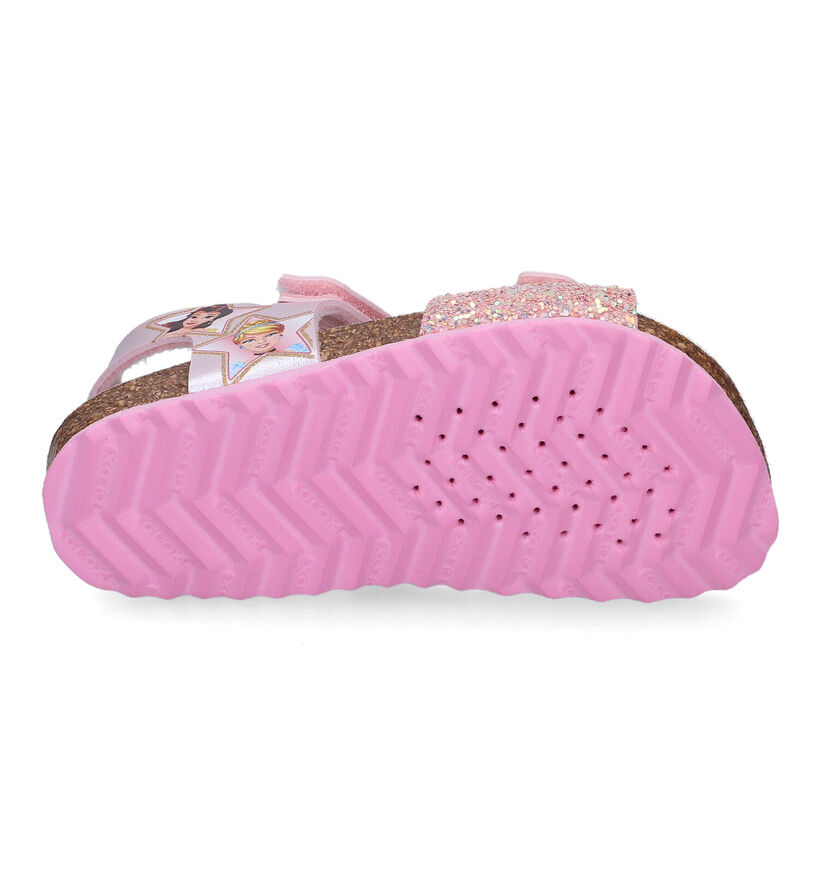 Geox Adriel Sandales en Rose Disney en simili cuir (311014)