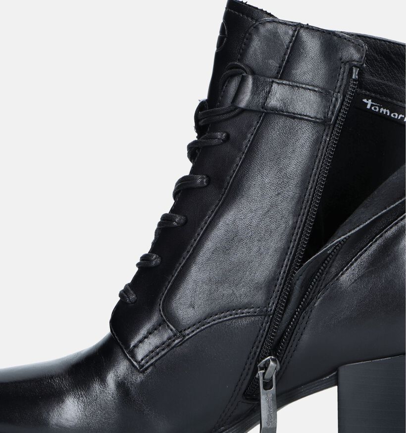 Tamaris Bottines à lacets en Noir pour femmes (346652)