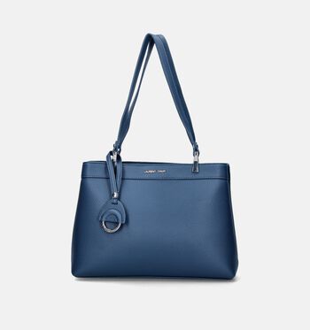 Schoudertas blauw