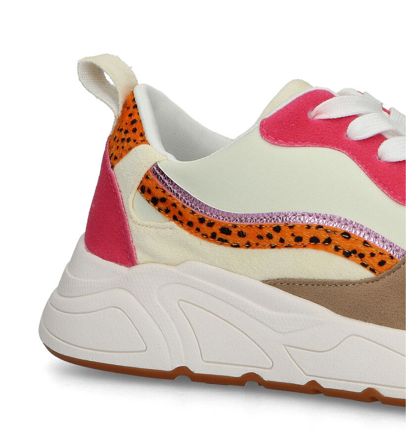 Posh by Poelman Baskets casual en Noir pour femmes (354047) - pour semelles orthopédiques