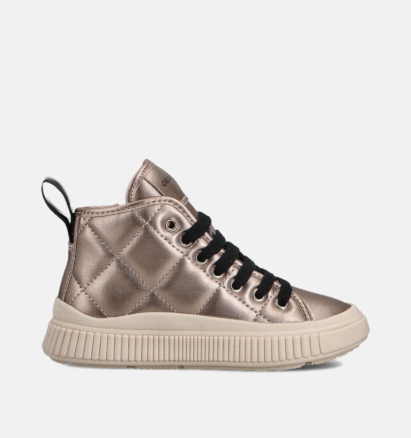 Geox Laquinny Hoge Gouden Sneakers voor meisjes (361921) - geschikt voor steunzolen
