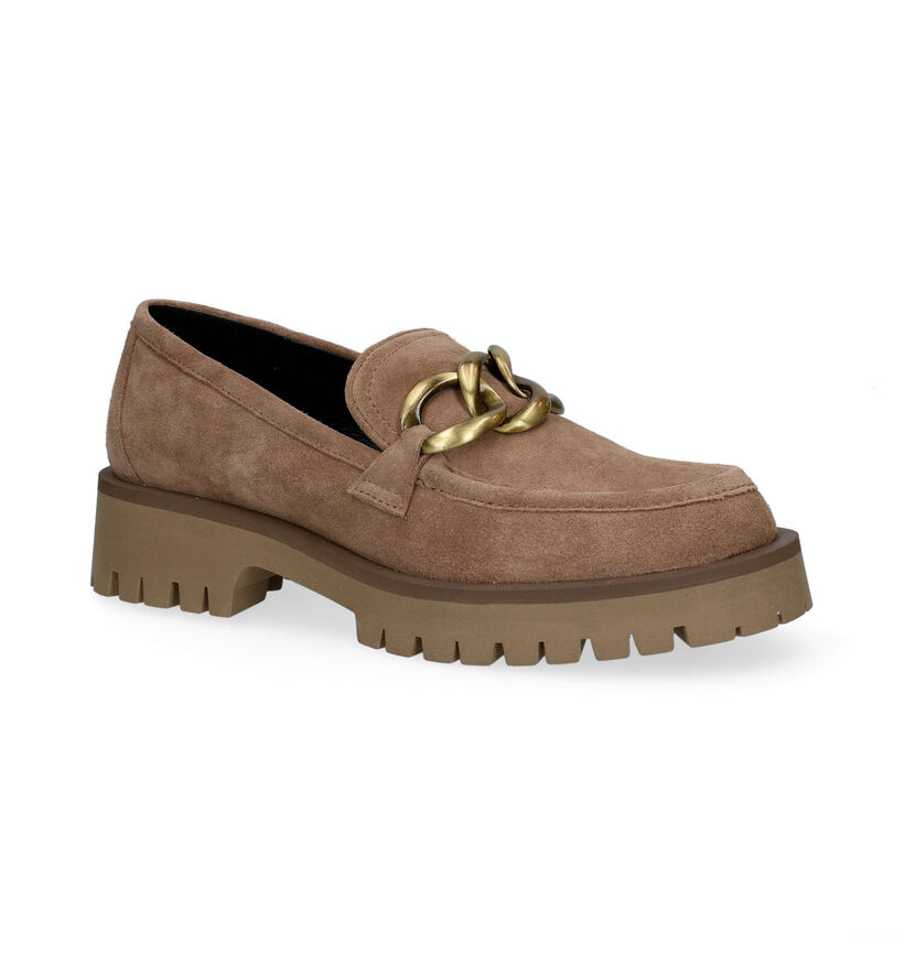 Bruno Premi Chaussures à enfiler en Taupe pour femmes (300071)