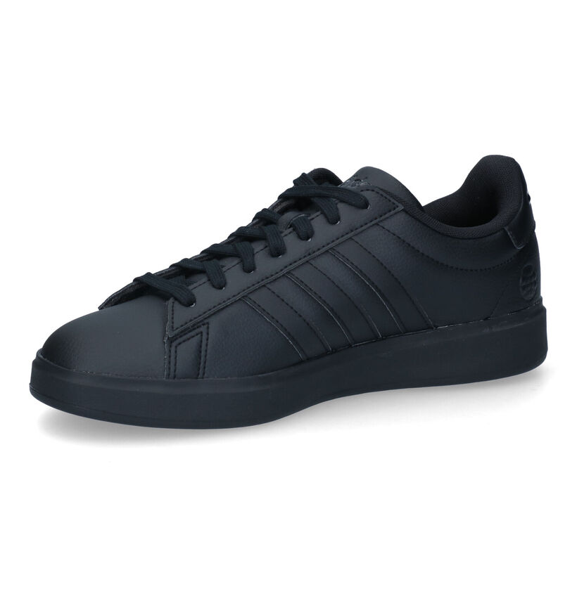adidas Grand Court 2.0 Baskets en Blanc pour hommes, garçons (350086) - pour semelles orthopédiques