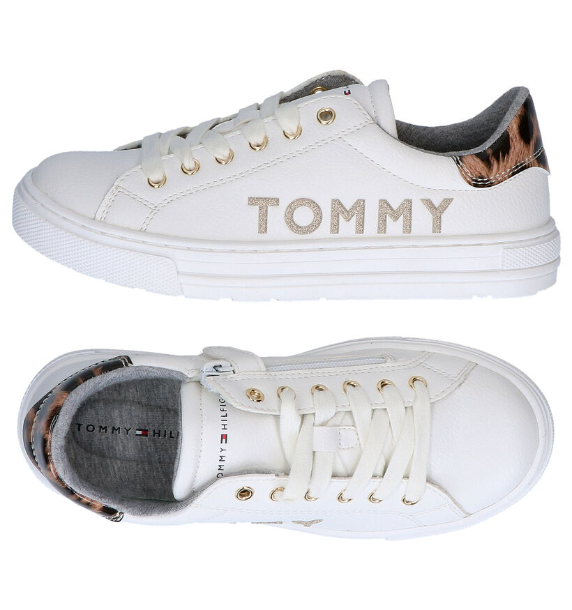 Tommy Hilfiger Baskets basses en Blanc en simili cuir (279887)