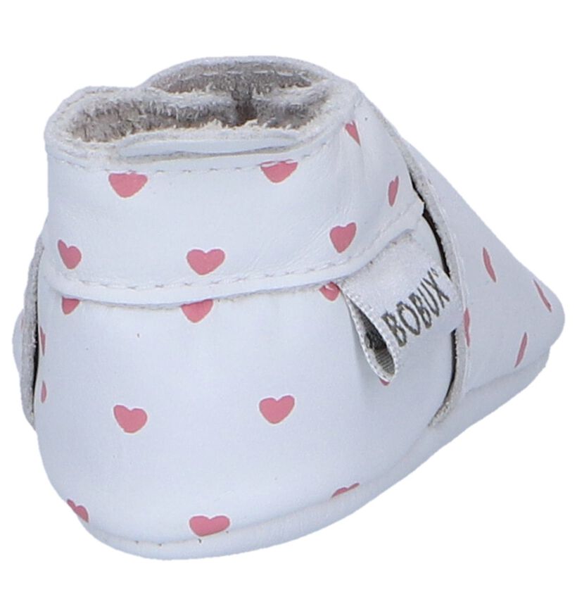 Bobux Chaussons pour bébé en Blanc en cuir (261085)